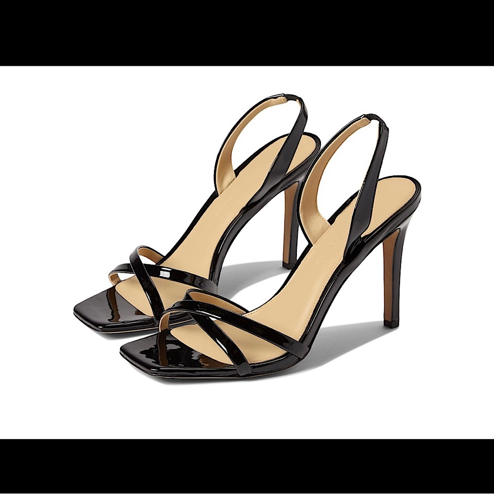 Black Patent Leather Heels
